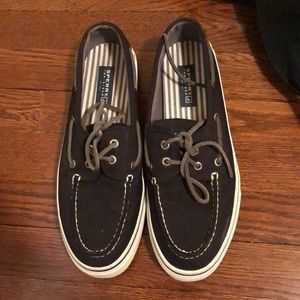 Men’s Black Sperry’s